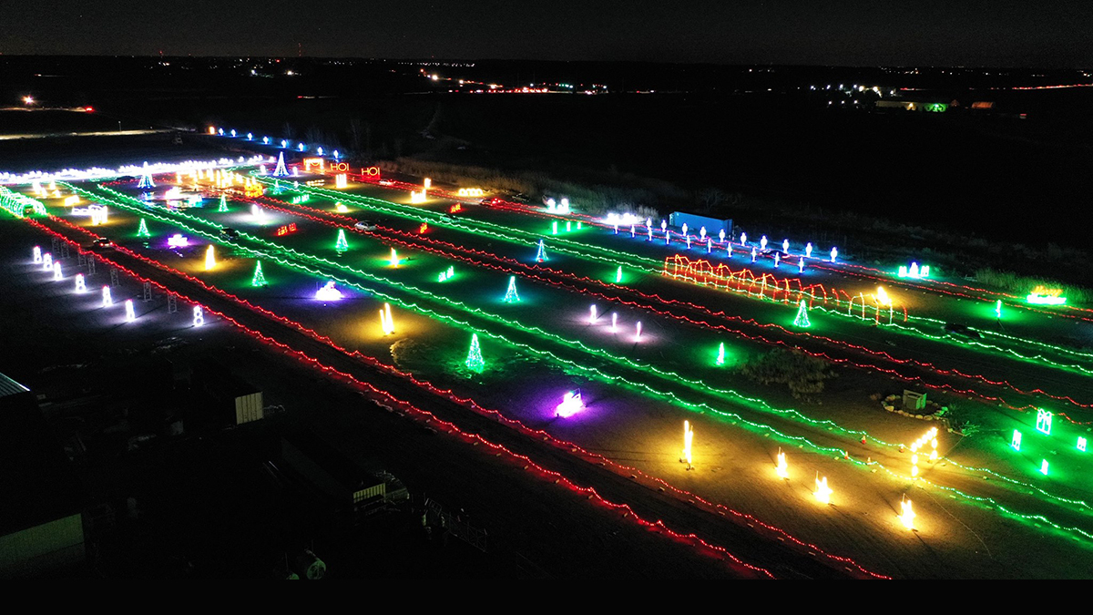 Santa's Rock N Lights Drive Thru Light Show at Lake County Fairgrounds